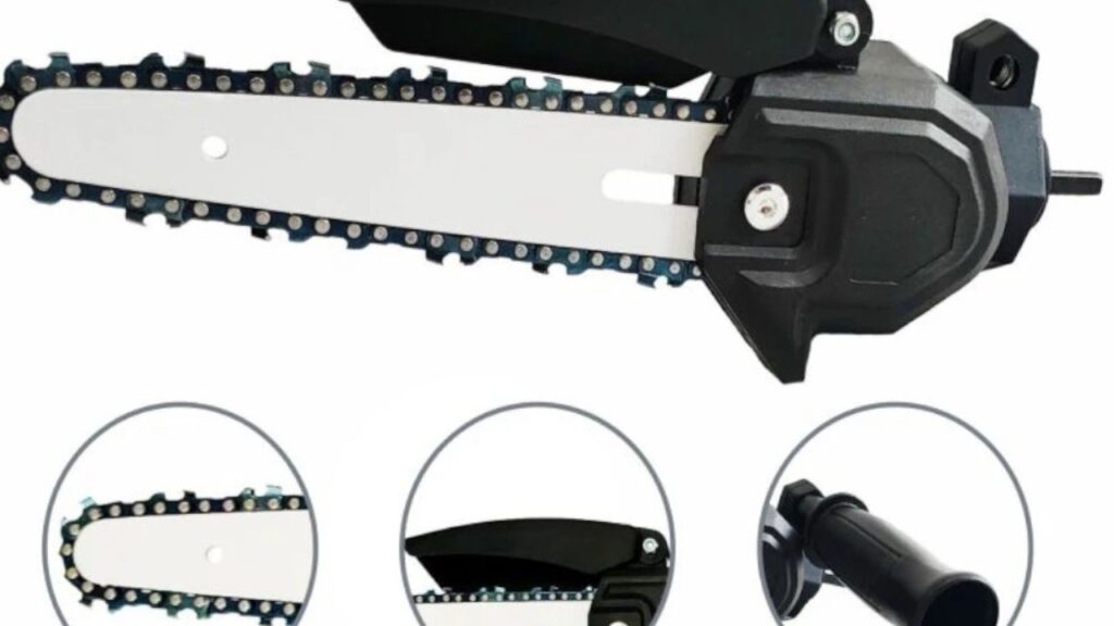 Adaptador motosserra para furadeira 6"