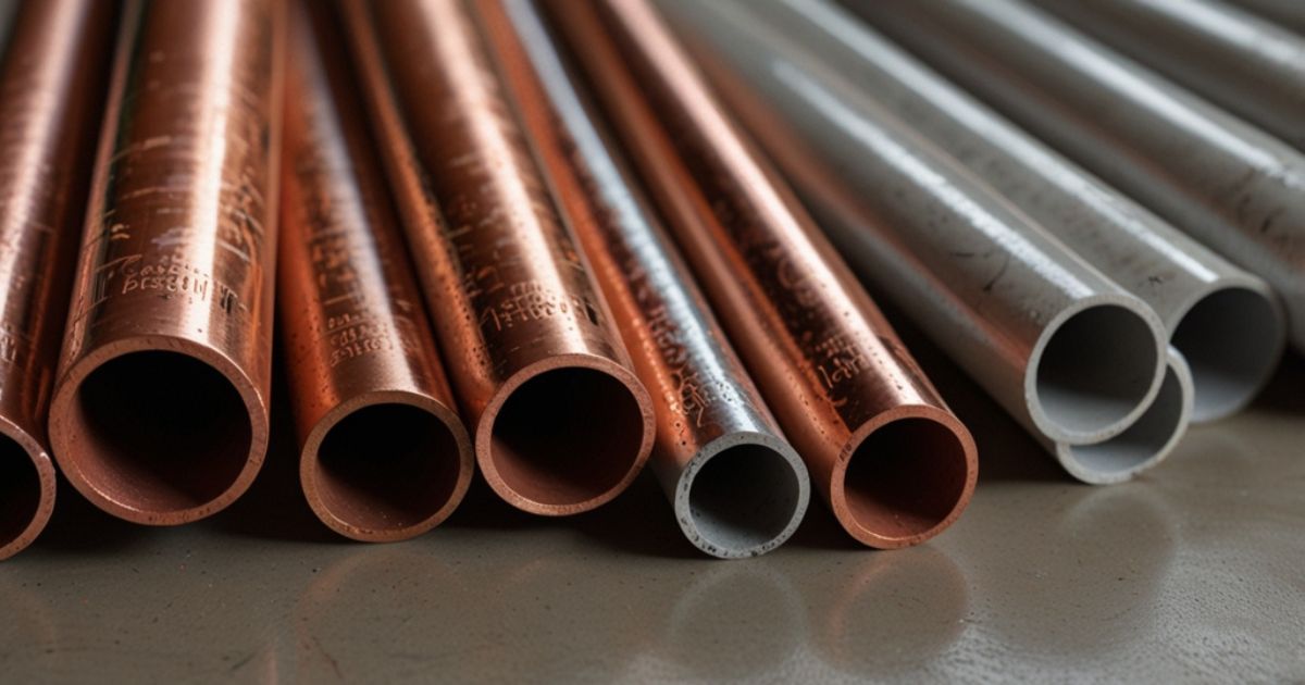 Tipos de Tubulações: PVC, CPVC, Cobre e PEX – Qual Escolher?